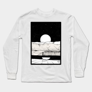 Lake Dunstan New Zealand Long Sleeve T-Shirt